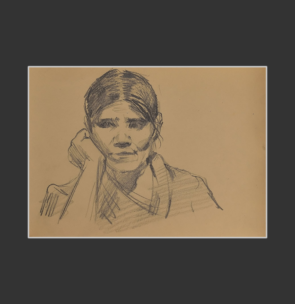 Բլոկնոտ18 x 25 սմ, թուղթ, մատիտ