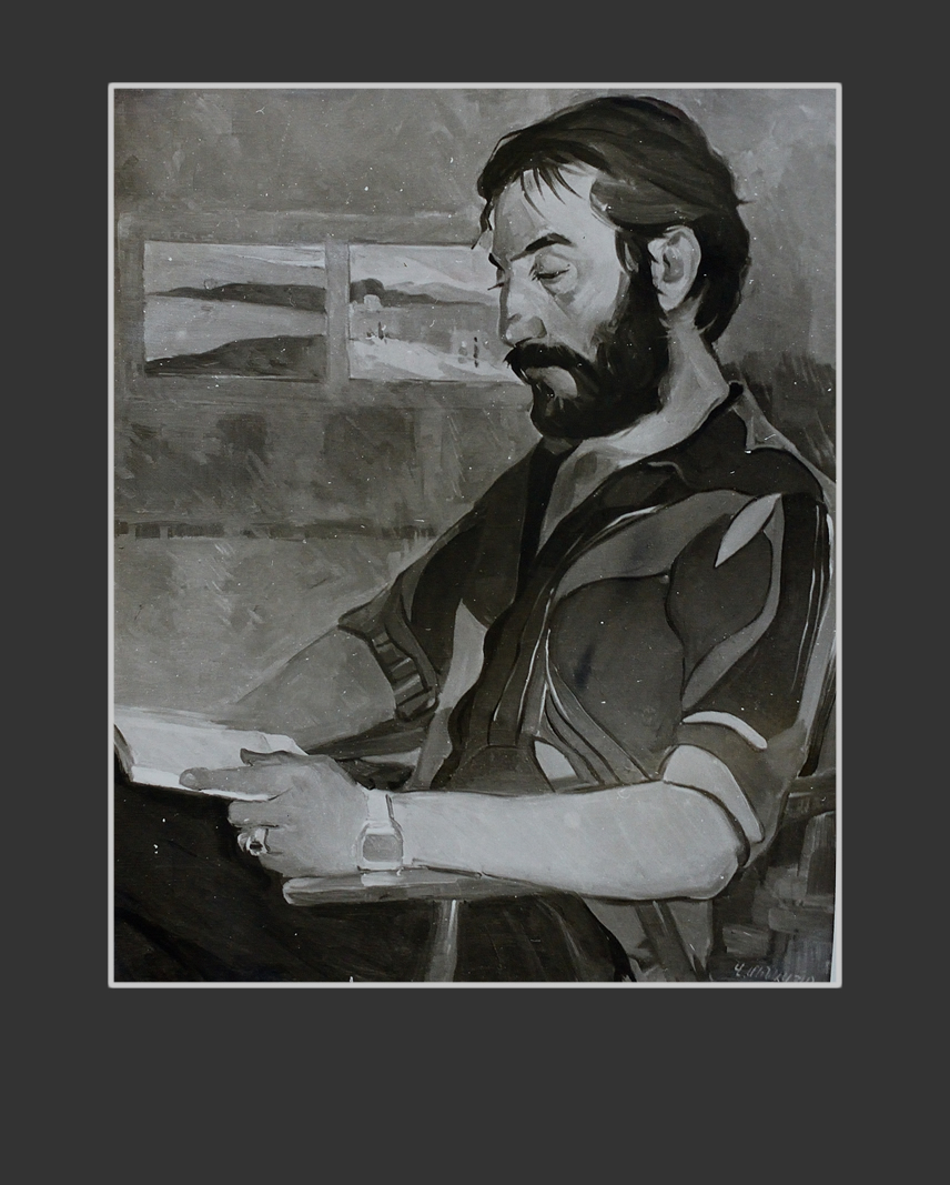 Portrait of the architect Artsrun Sedrakyan (from the photo)81 x 65 cm, Oil on Canvas, 1977