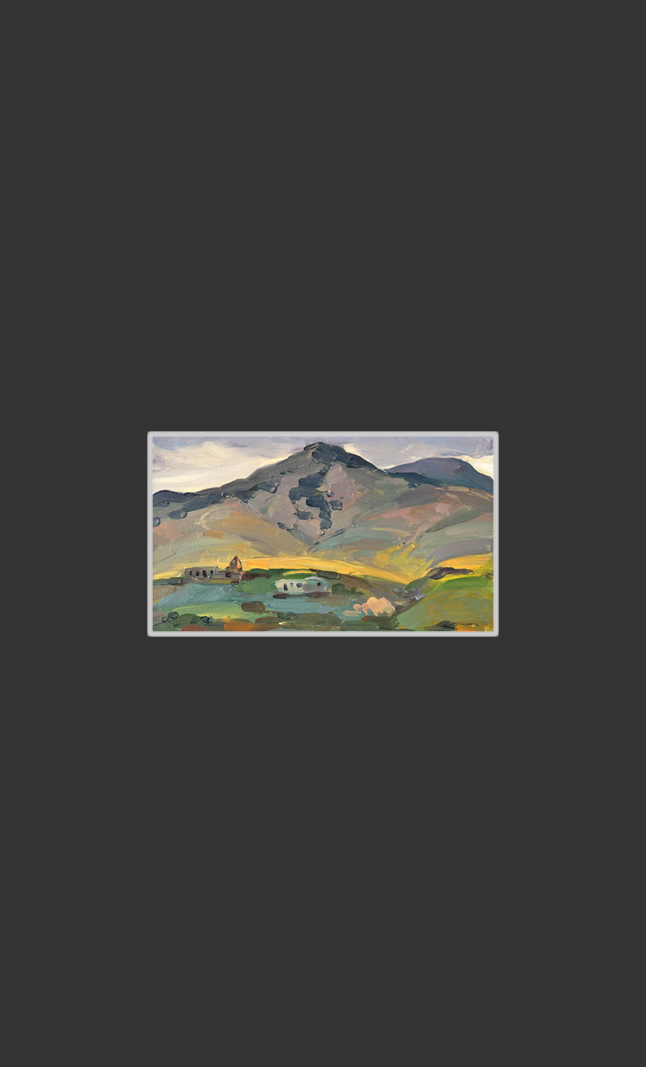 Этюд20 x 35 см, обработанный картон, масло, 1960-1965