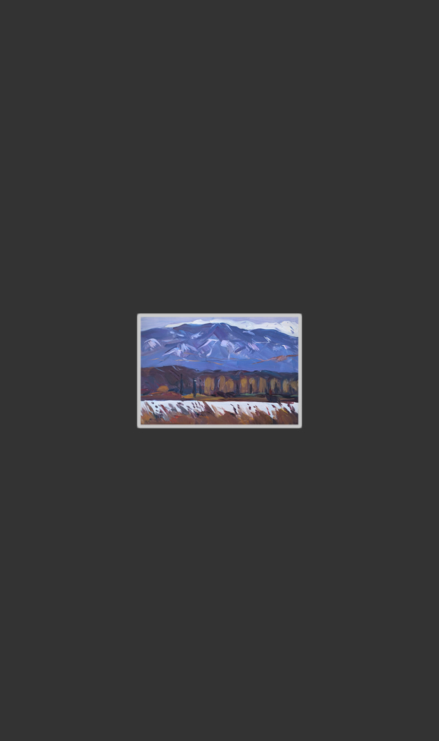 Этюд16 x 22 см, обработанный картон, масло, 1965-1975